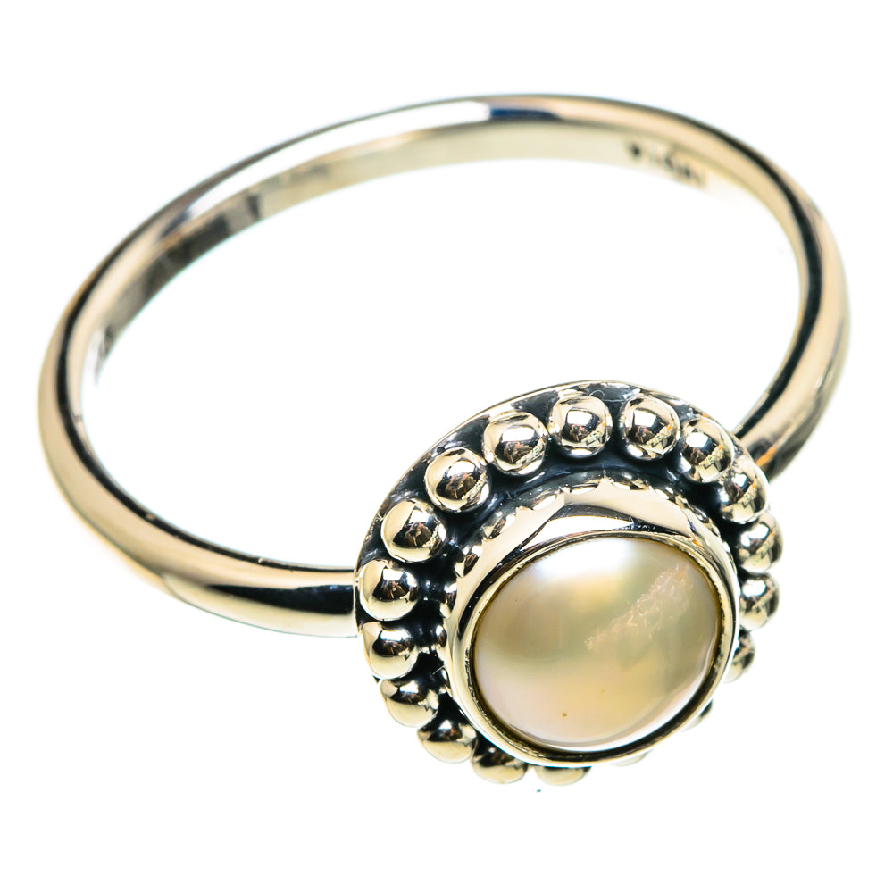 Cultured Pearl Rings handcrafted by Anasilvercos - RING86787