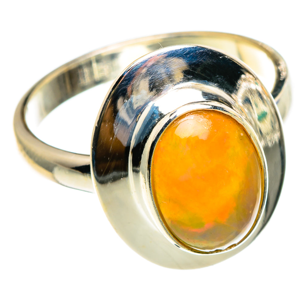 Ethiopian Opal Rings handcrafted by Anasilvercos - RING86790