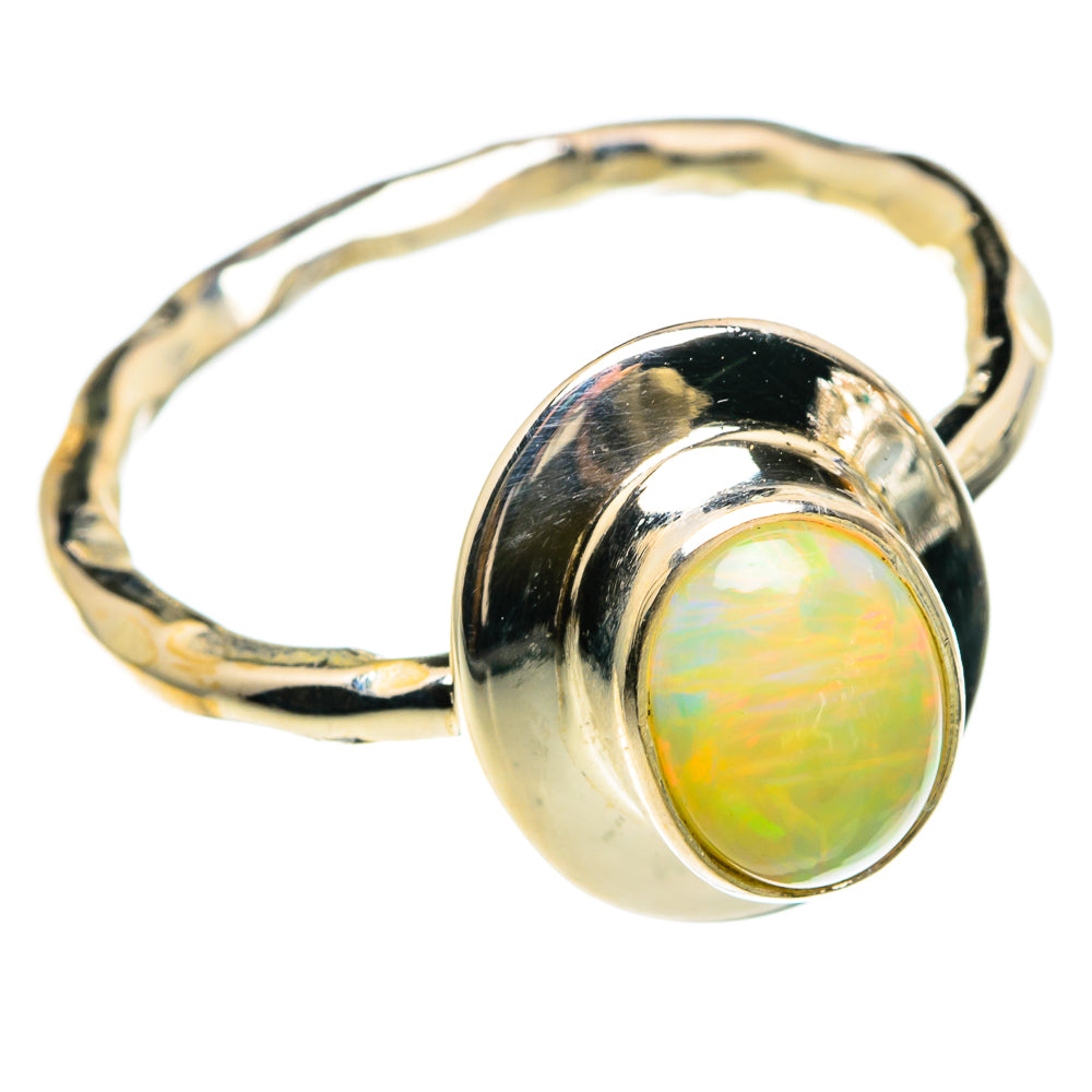Ethiopian Opal Rings handcrafted by Anasilvercos - RING86791
