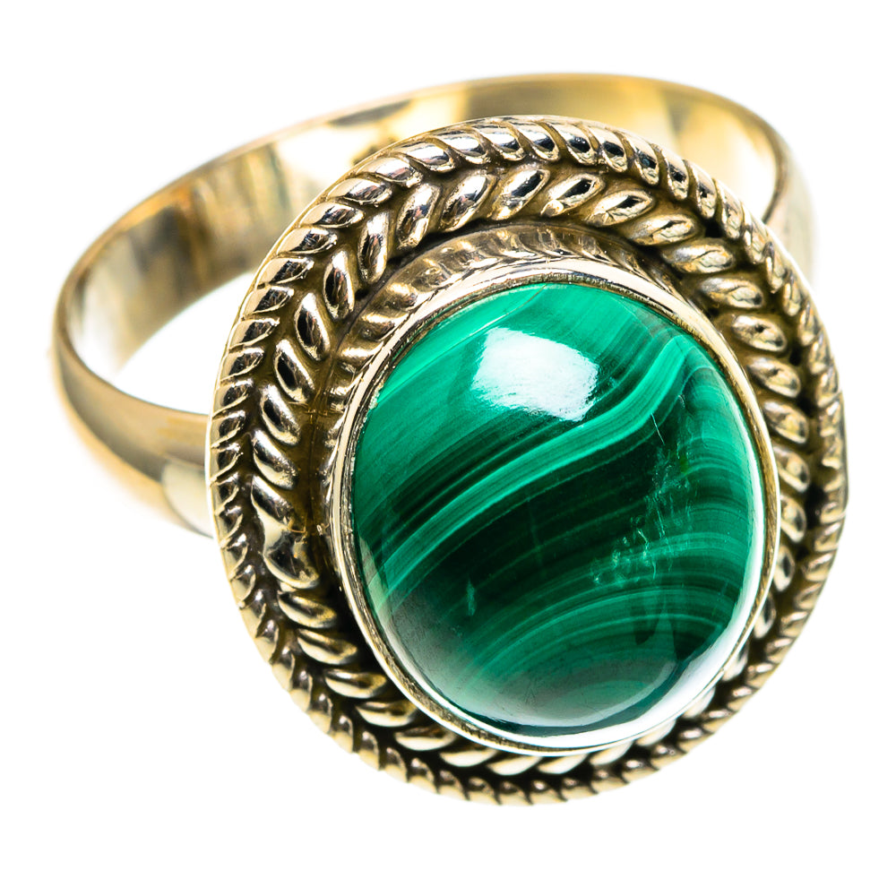 Malachite Rings handcrafted by Anasilvercos - RING86800