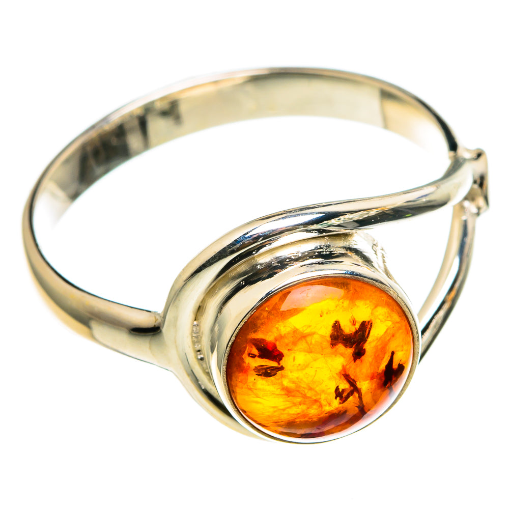 Baltic Amber Rings handcrafted by Anasilvercos - RING86810