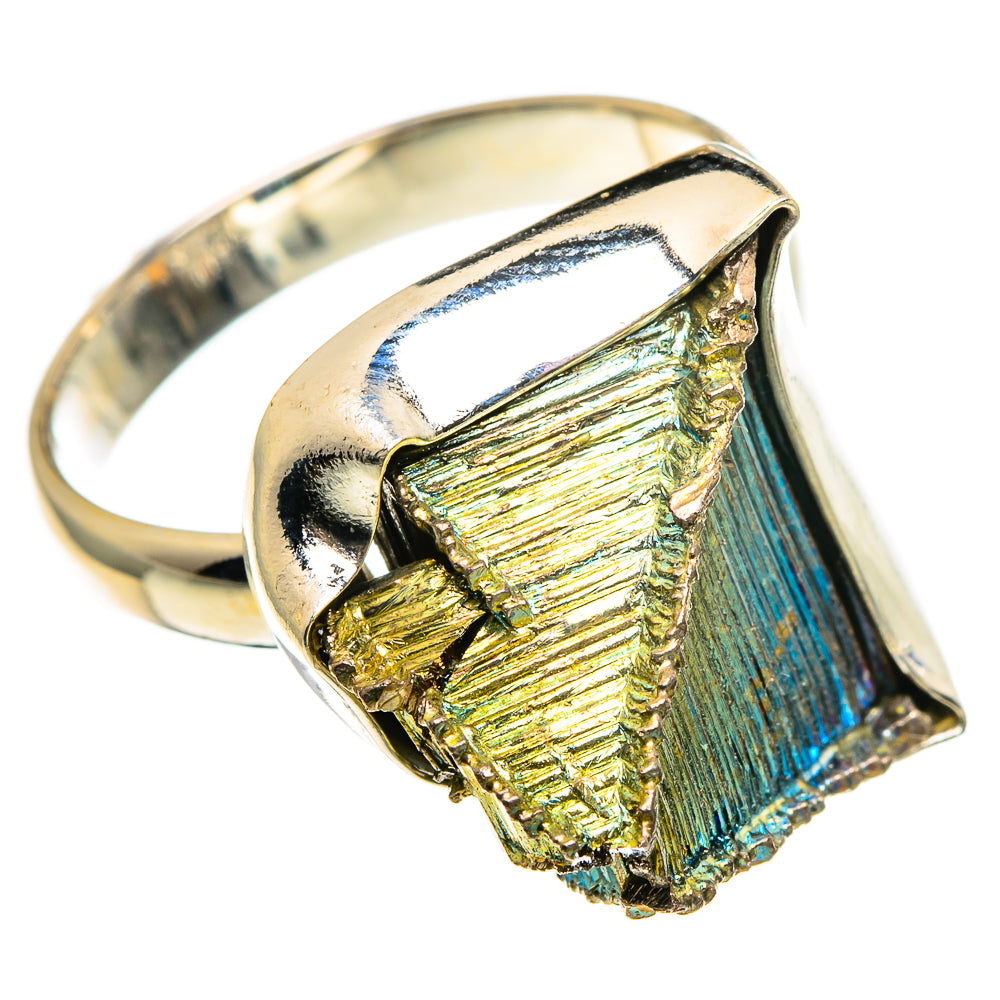 Bismuth Crystal Rings handcrafted by Anasilvercos - RING86819