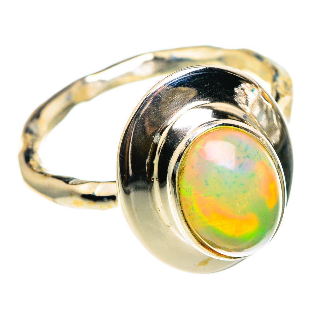 Ethiopian Opal Rings handcrafted by Anasilvercos - RING86822