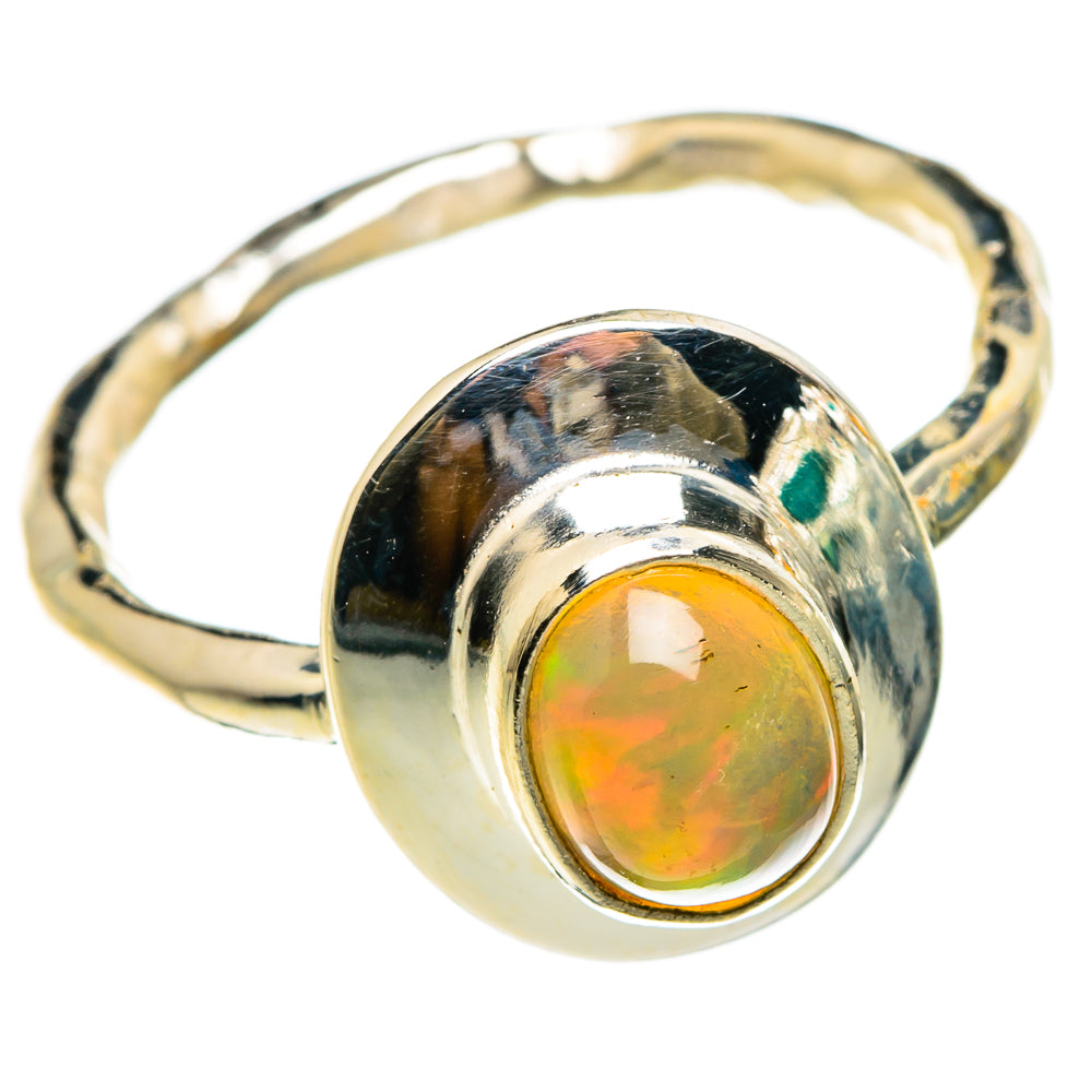 Ethiopian Opal Rings handcrafted by Anasilvercos - RING86855