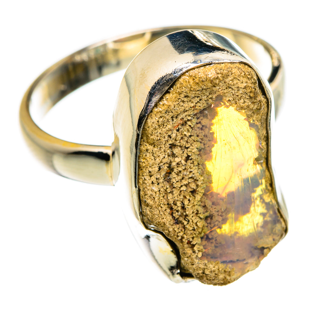 Ethiopian Opal Rings handcrafted by Anasilvercos - RING86856