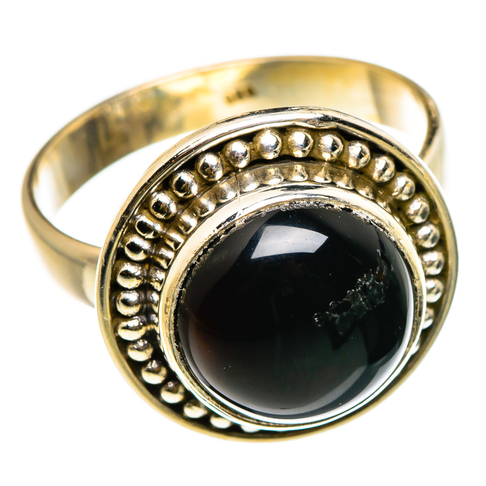 Black Onyx Rings handcrafted by Anasilvercos - RING86879