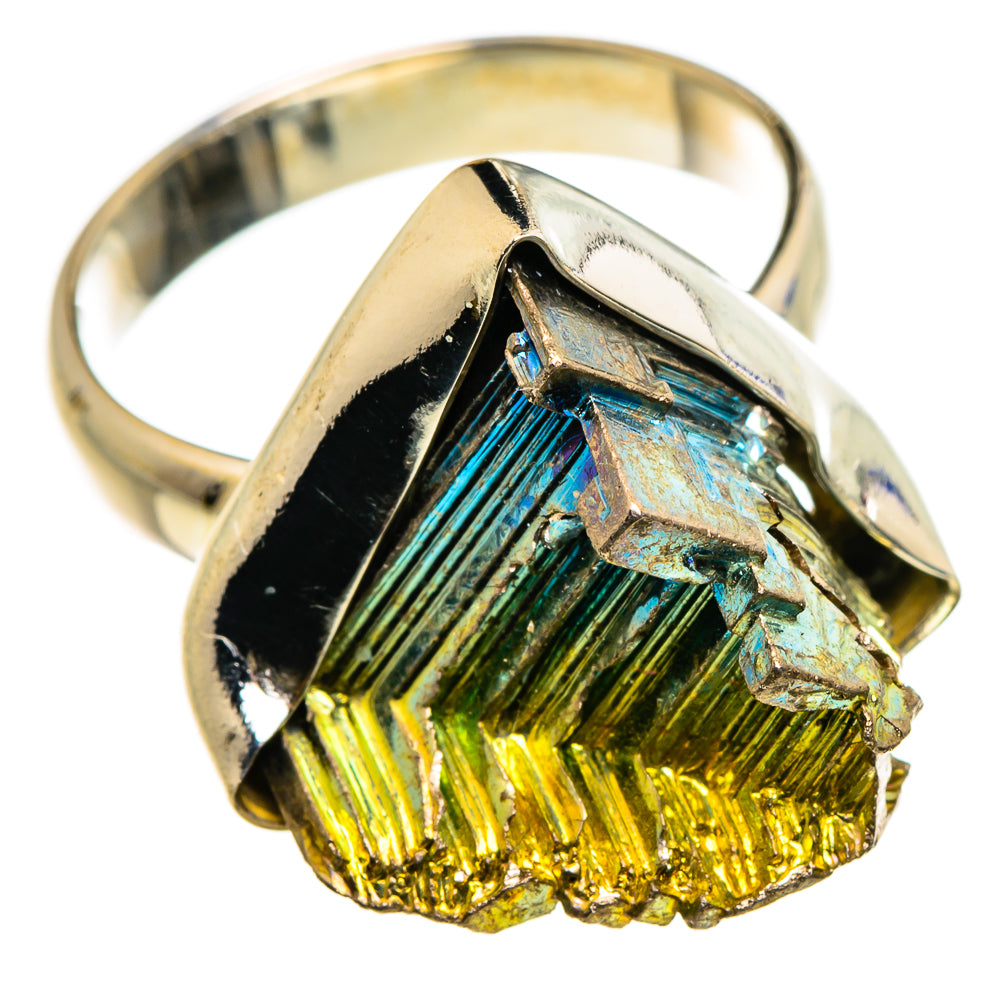 Bismuth Crystal Rings handcrafted by Anasilvercos - RING86884