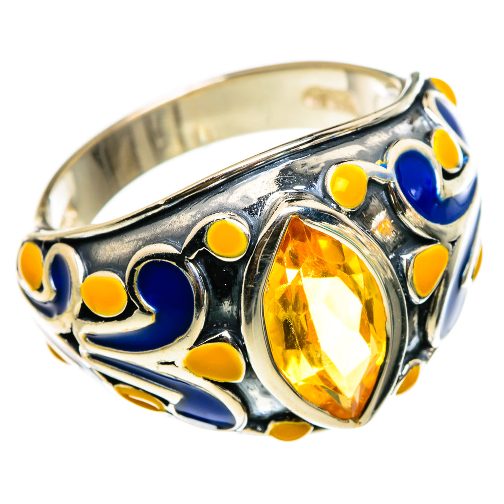 Citrine Rings handcrafted by Anasilvercos - RING86885