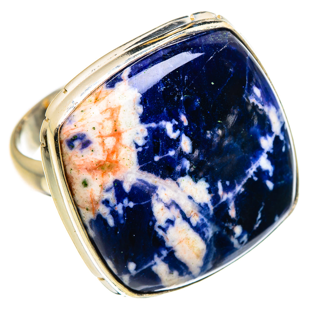 Sodalite Rings handcrafted by Anasilvercos - RING86927