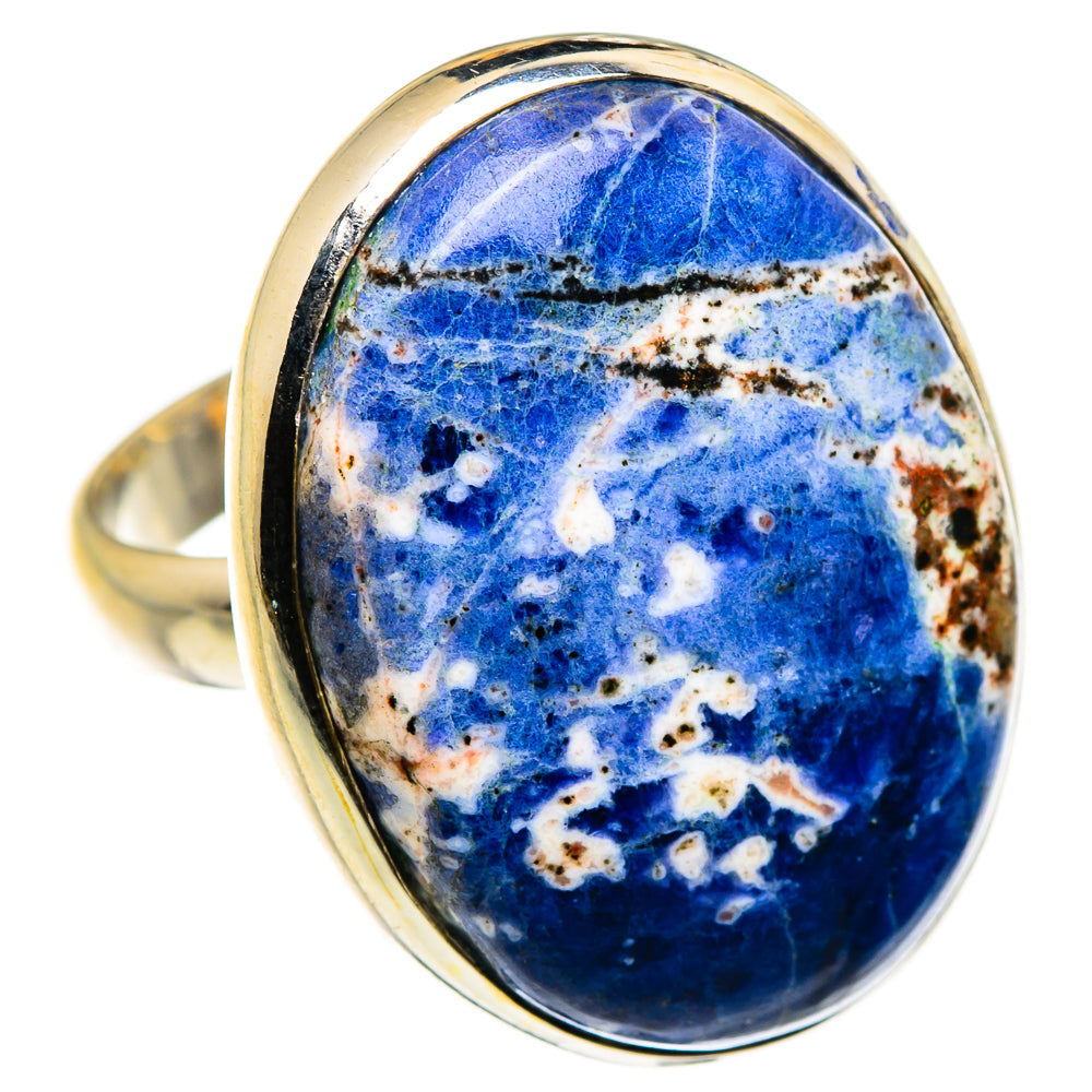 Sodalite Rings handcrafted by Anasilvercos - RING86934