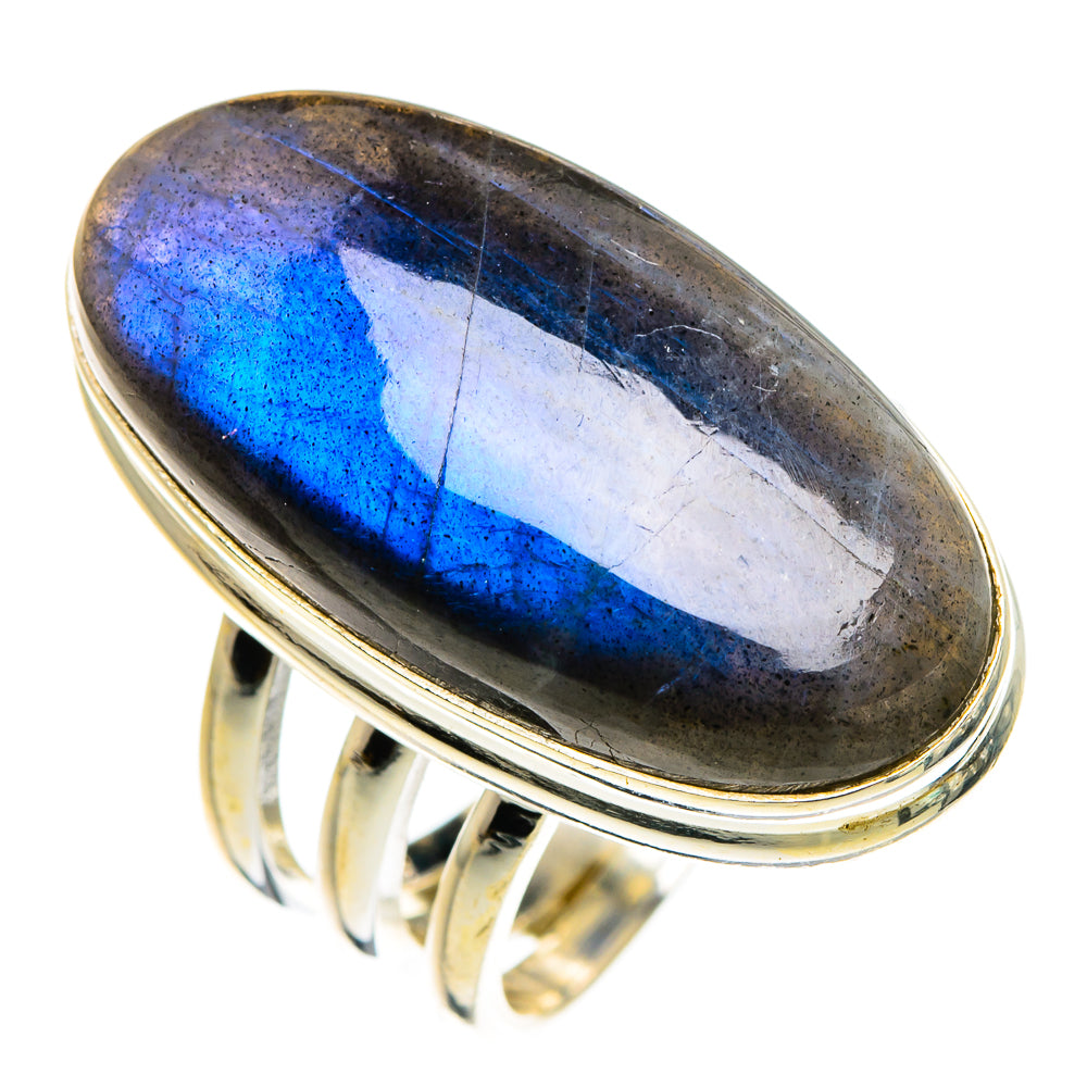 Labradorite Rings handcrafted by Anasilvercos - RING86937
