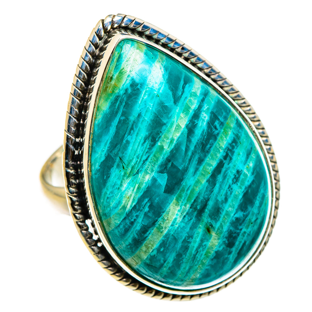 Amazonite Rings handcrafted by Anasilvercos - RING86938