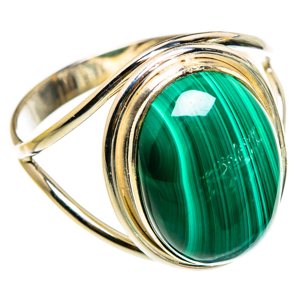 Malachite Rings handcrafted by Anasilvercos - RING86940