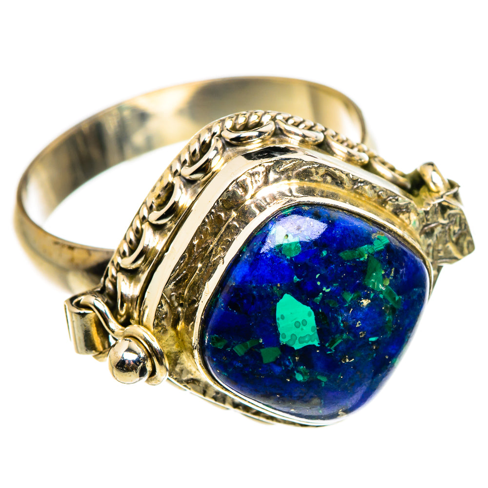 Azurite Rings handcrafted by Anasilvercos - RING86957