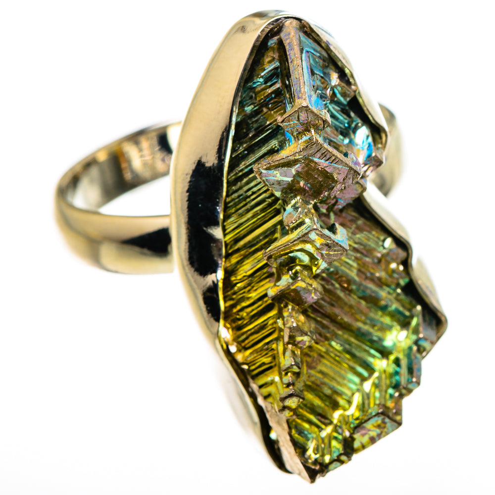 Bismuth Crystal Rings handcrafted by Anasilvercos - RING86960