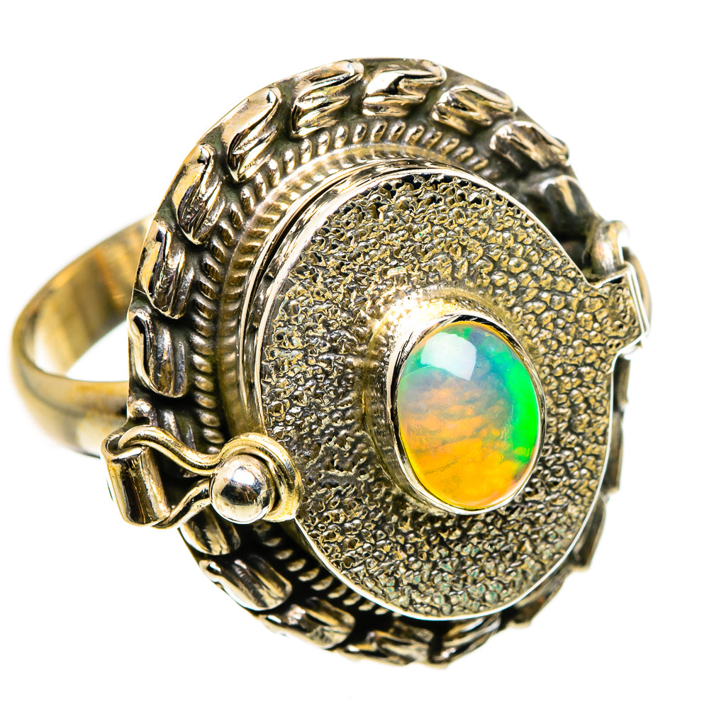 Ethiopian Opal Rings handcrafted by Anasilvercos - RING86962