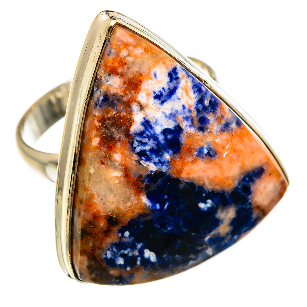 Sodalite Rings handcrafted by Anasilvercos - RING86971