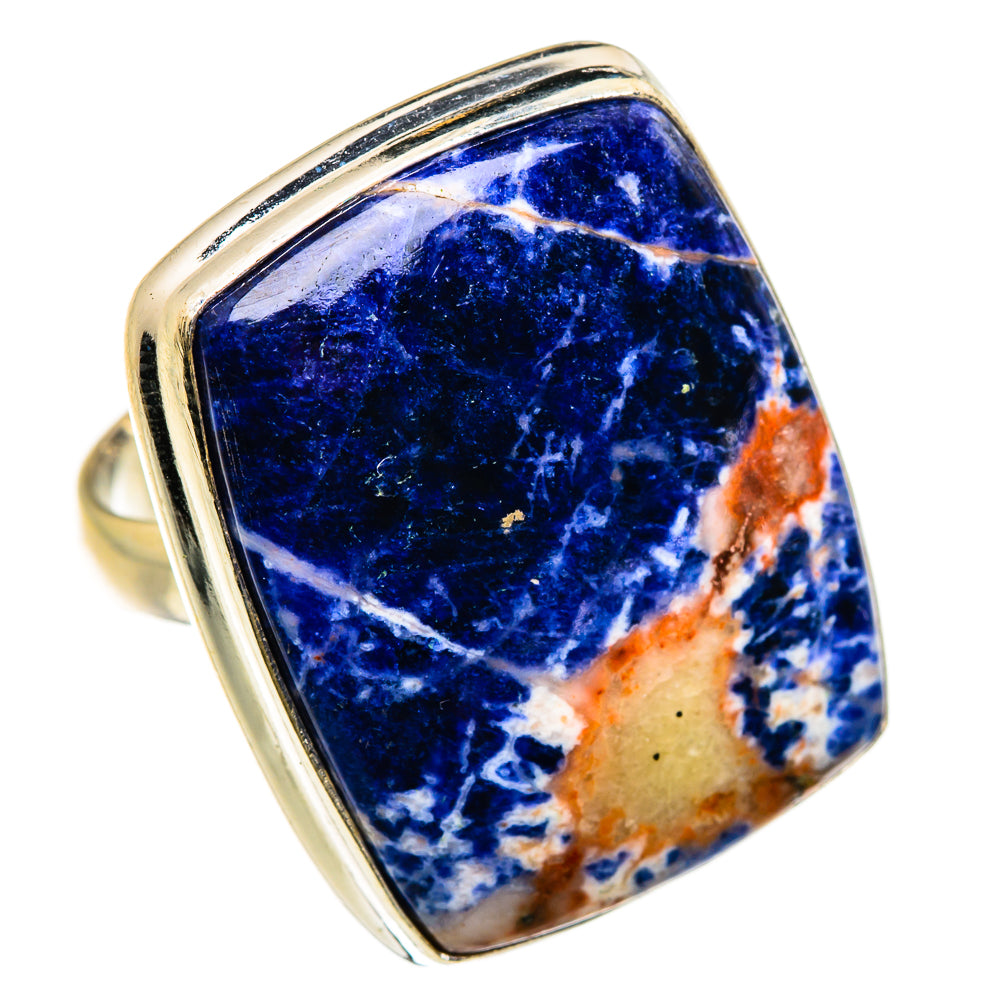 Sodalite Rings handcrafted by Anasilvercos - RING86978