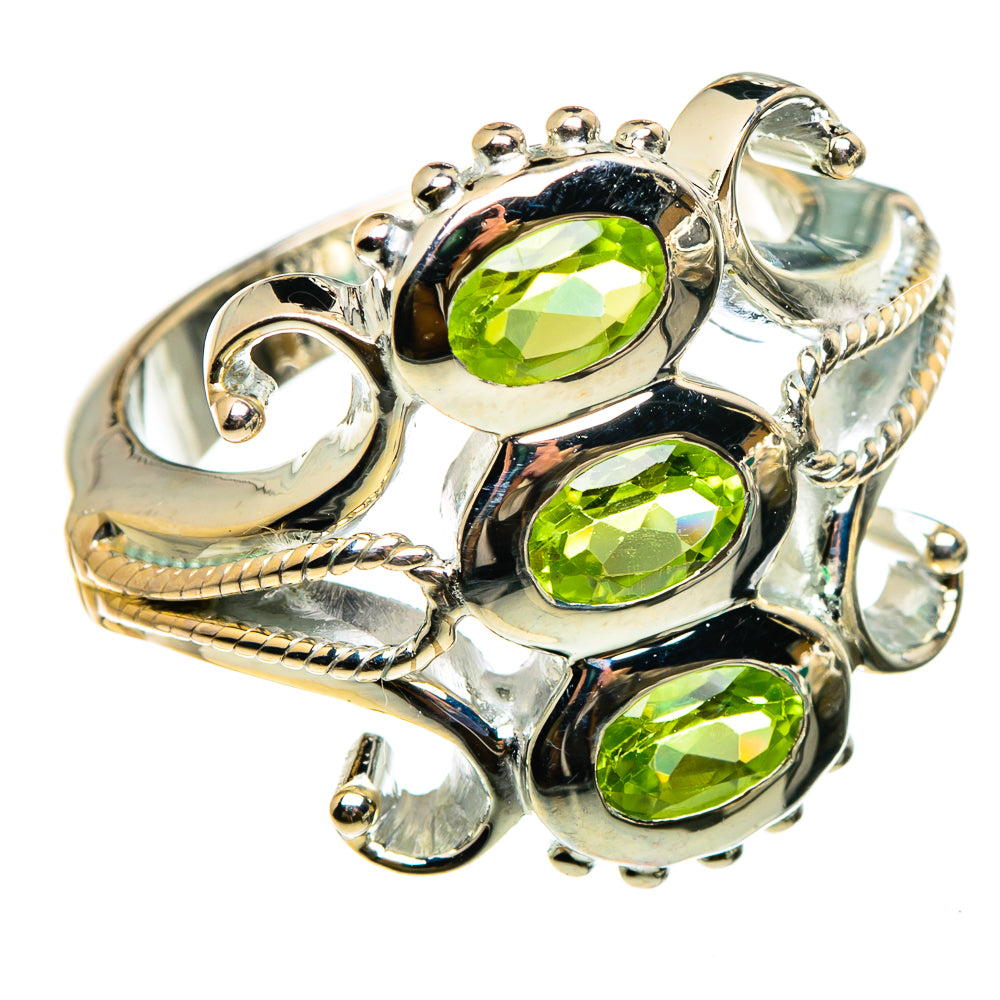 Peridot Rings handcrafted by Anasilvercos - RING86982