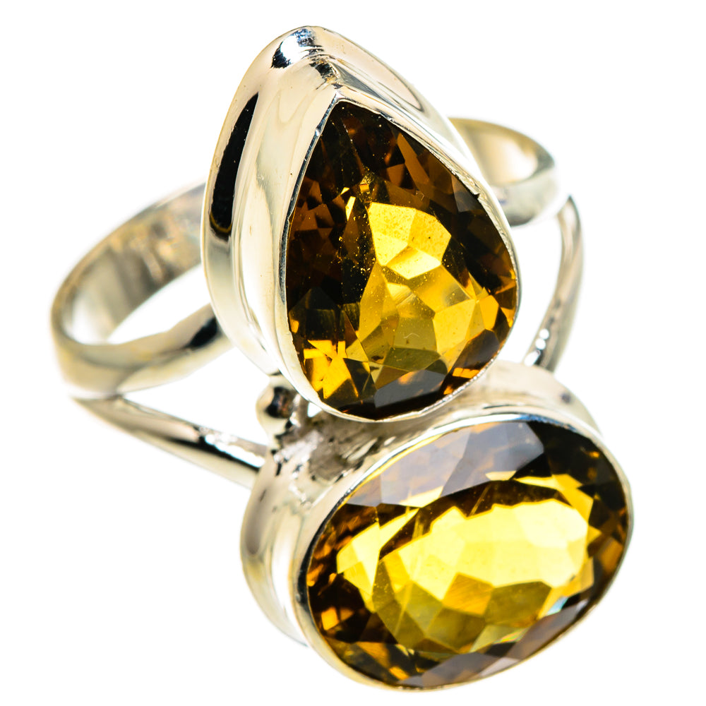 Mandarin Citrine Rings handcrafted by Anasilvercos - RING86988