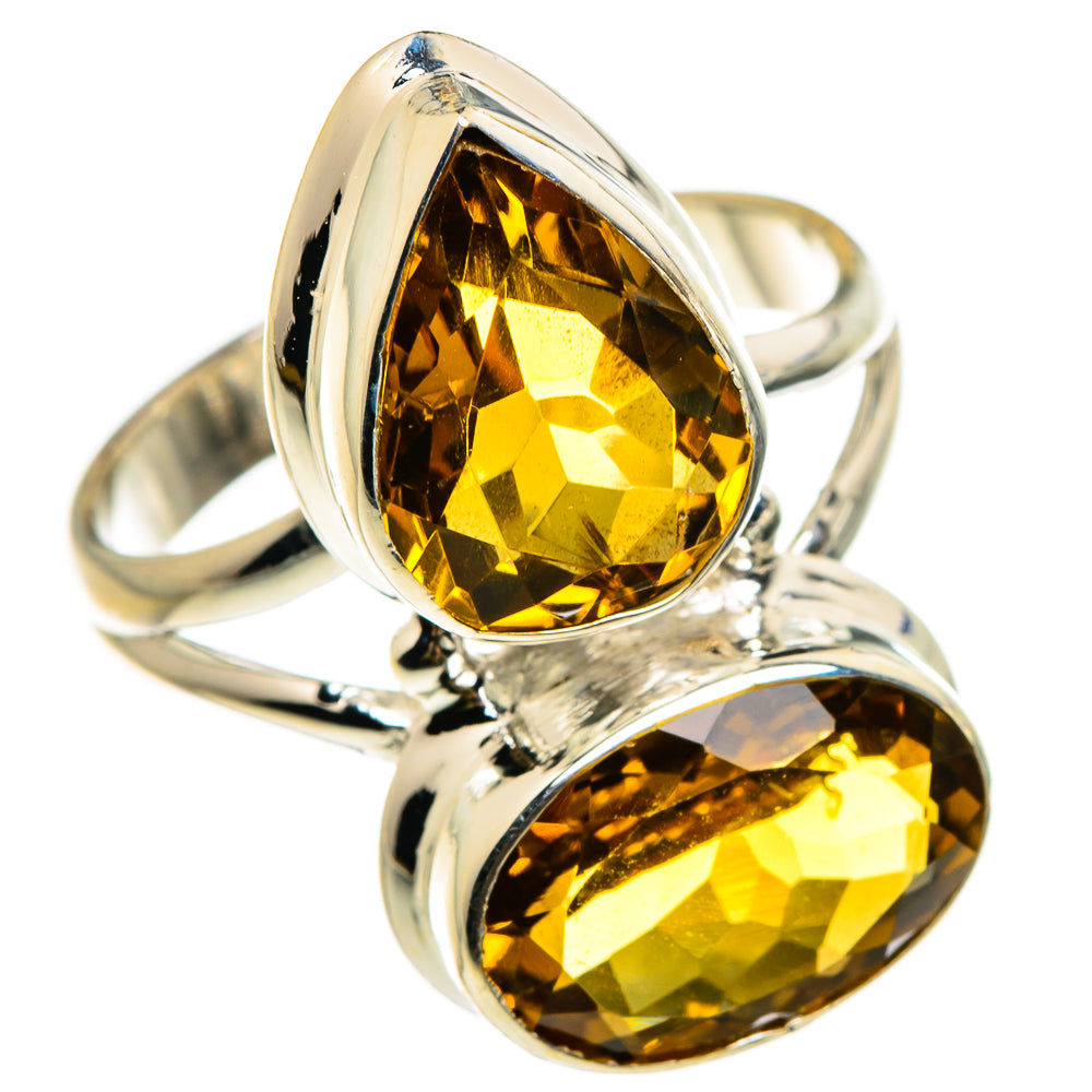 Mandarin Citrine Rings handcrafted by Anasilvercos - RING86993