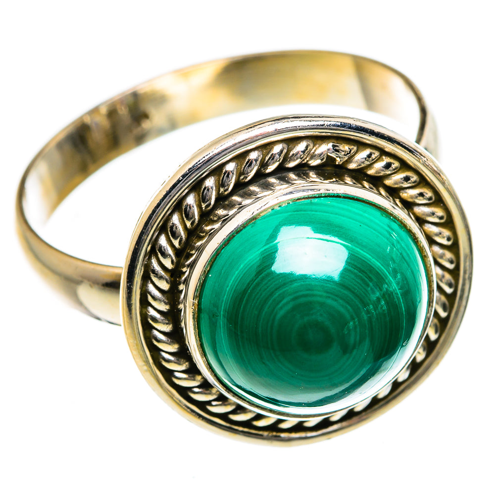 Malachite Rings handcrafted by Anasilvercos - RING87016