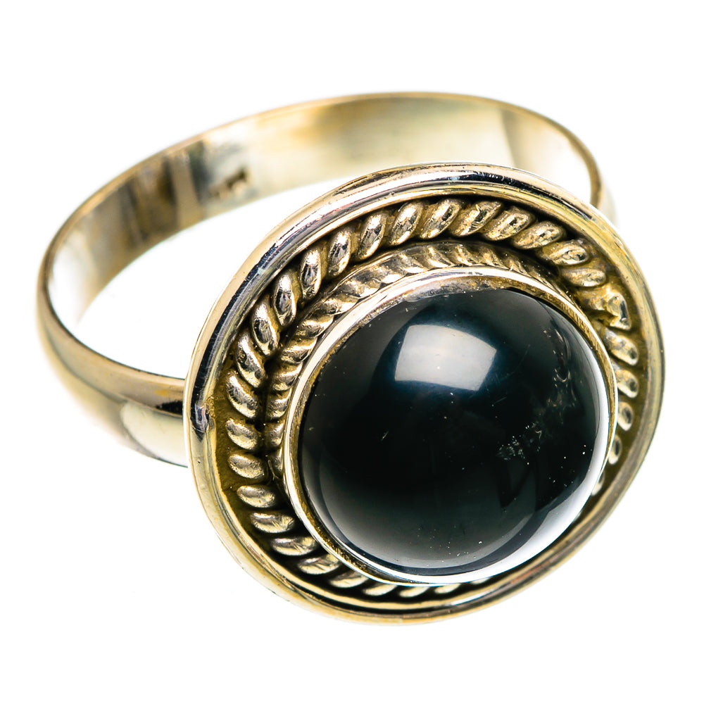 Black Onyx Rings handcrafted by Anasilvercos - RING87026 - Photo 2