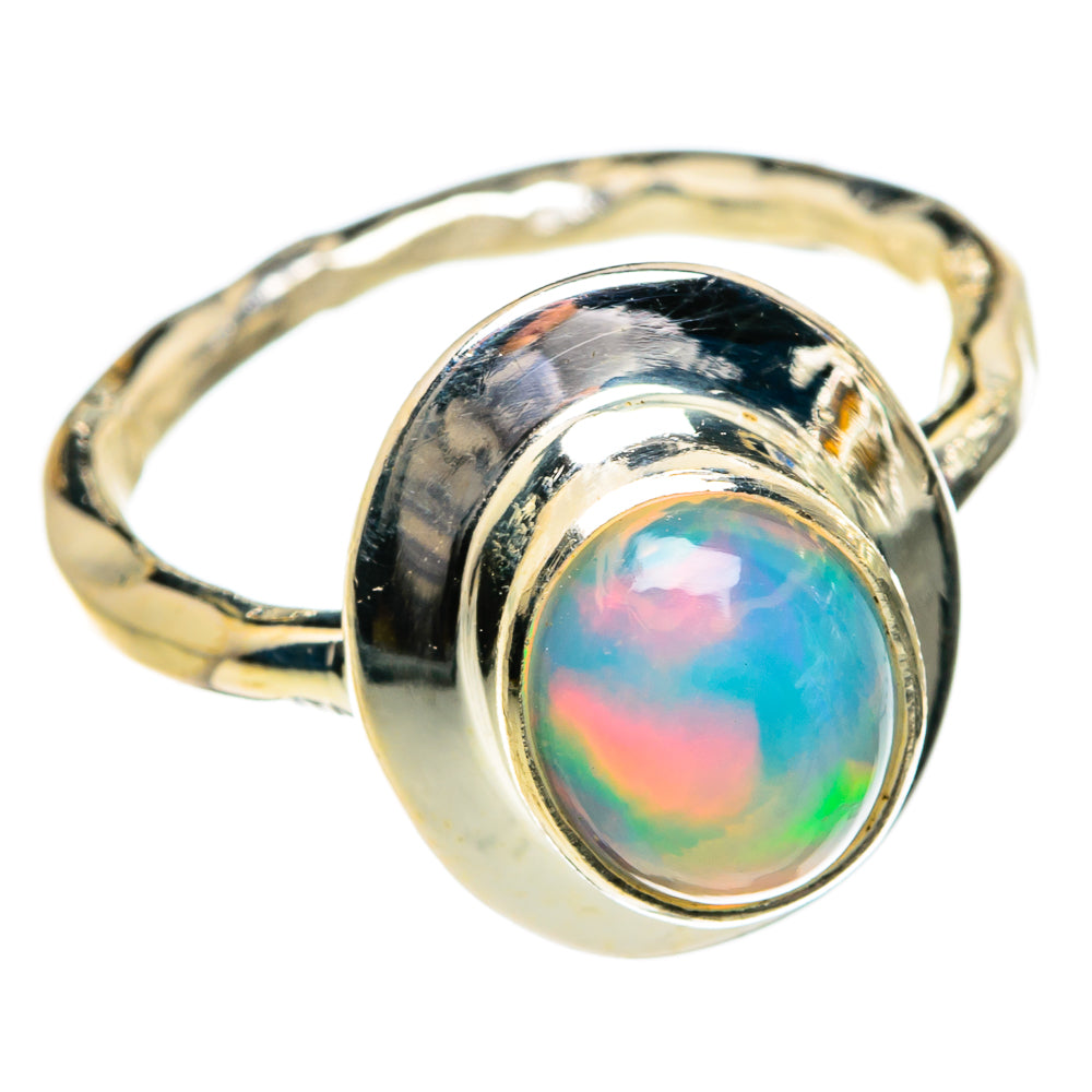 Ethiopian Opal Rings handcrafted by Anasilvercos - RING87087