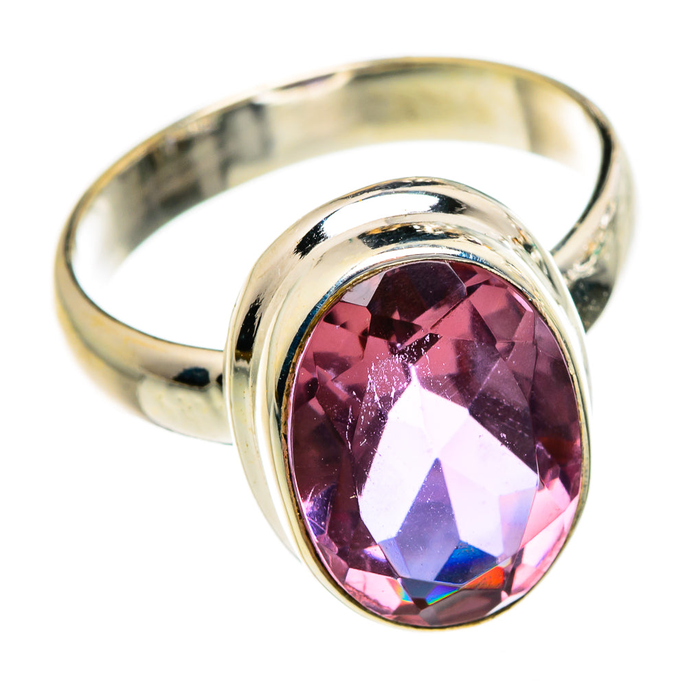 Color Change Alexandrite (Lab.) Rings handcrafted by Anasilvercos - RING87100