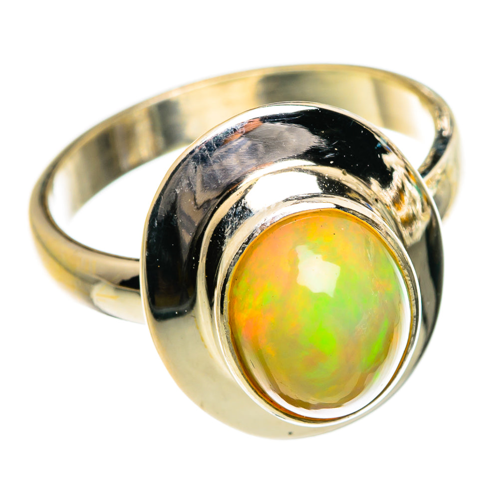 Ethiopian Opal Rings handcrafted by Anasilvercos - RING87103