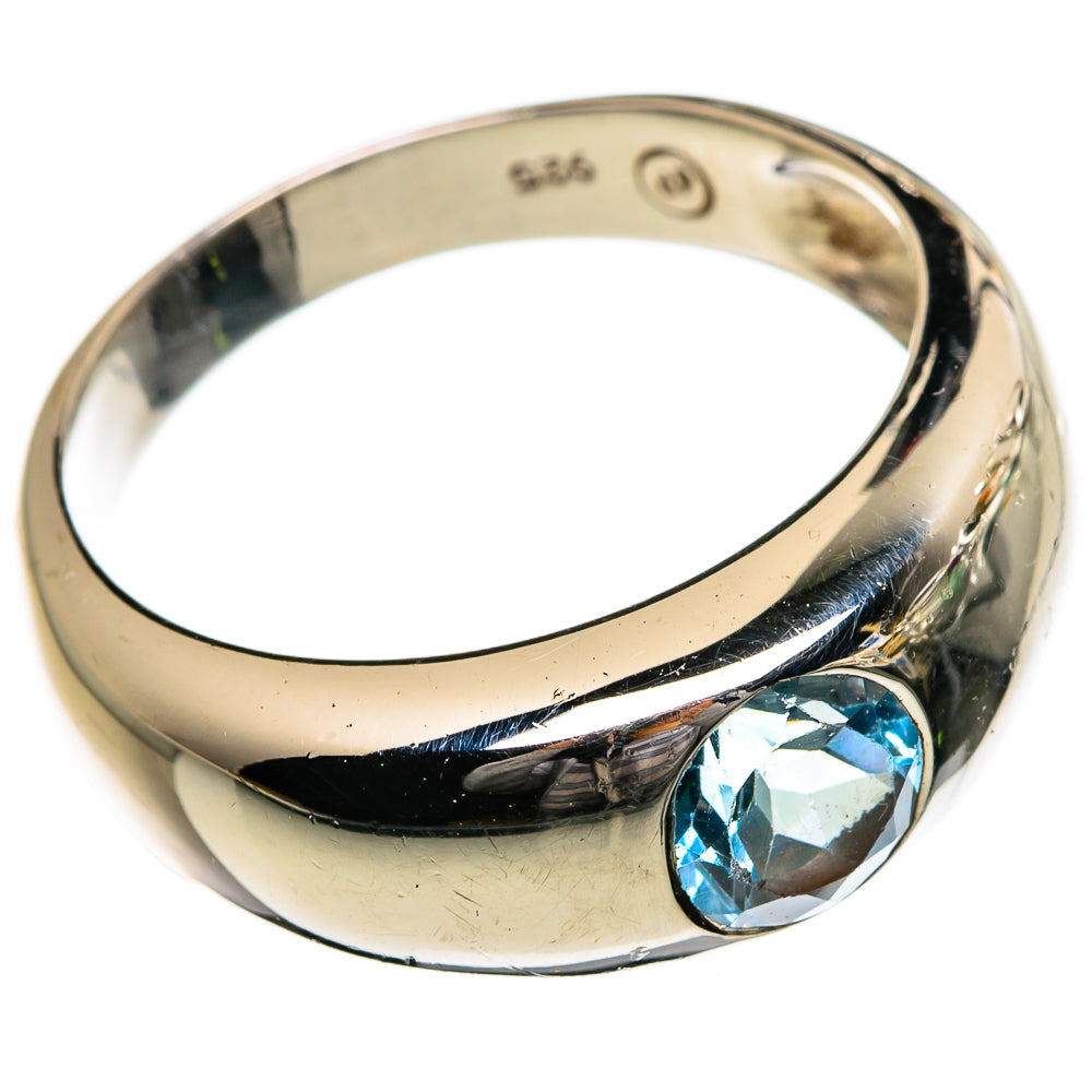 Blue Topaz Rings handcrafted by Anasilvercos - RING87105 - Photo 2