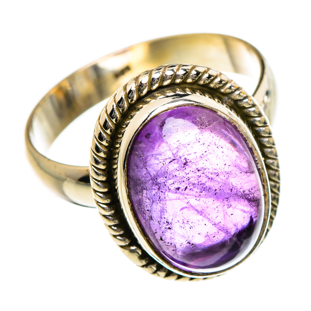 Amethyst Rings handcrafted by Anasilvercos - RING87133