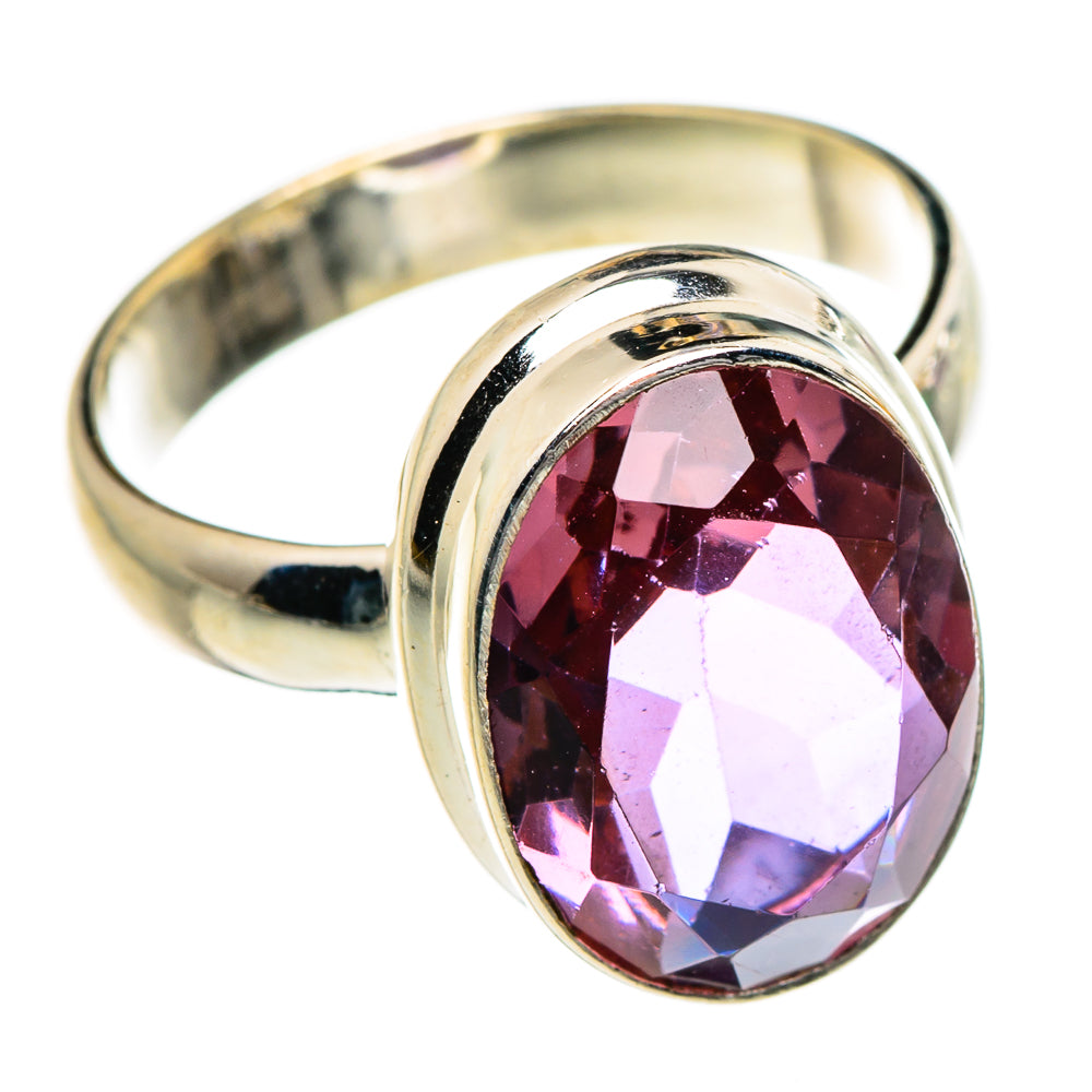 Color Change Alexandrite (Lab.) Rings handcrafted by Anasilvercos - RING87134