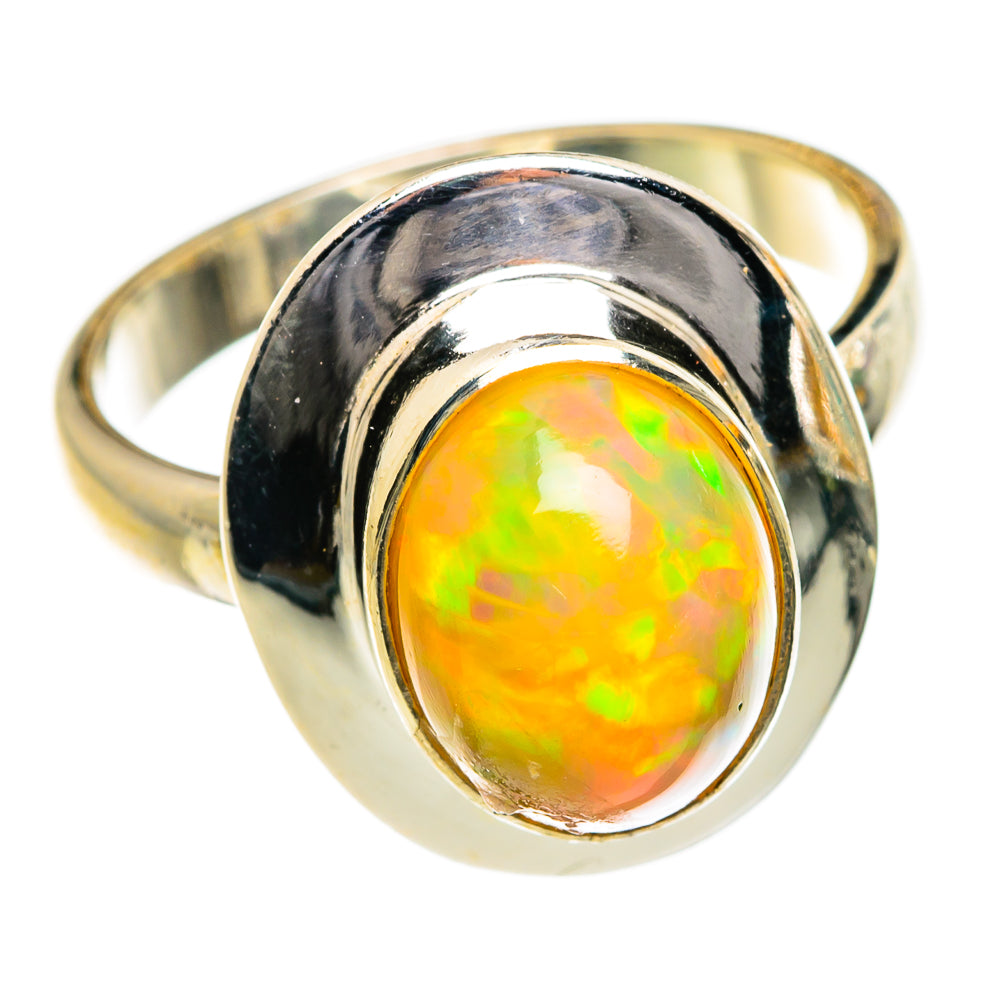 Ethiopian Opal Rings handcrafted by Anasilvercos - RING87137