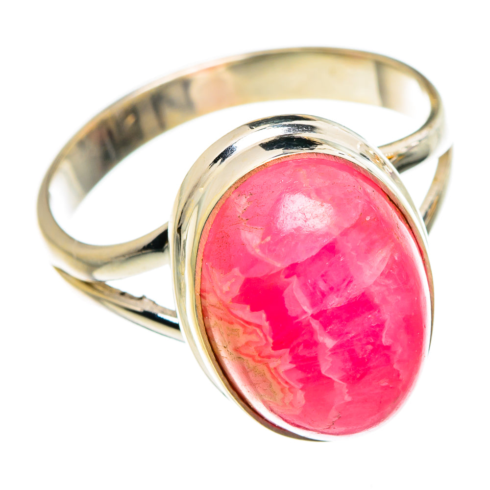 Rhodochrosite Rings handcrafted by Anasilvercos - RING87145