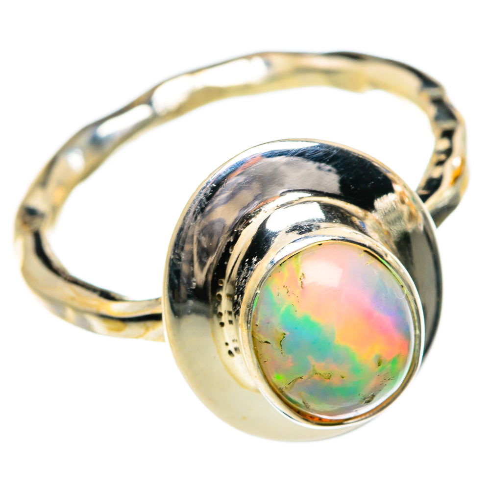 Ethiopian Opal Rings handcrafted by Anasilvercos - RING87149