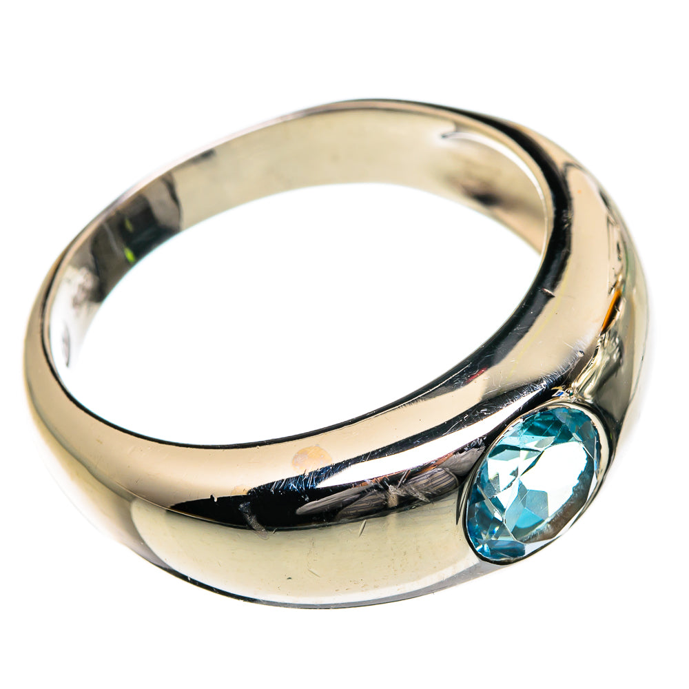 Blue Topaz Rings handcrafted by Anasilvercos - RING87150 - Photo 2