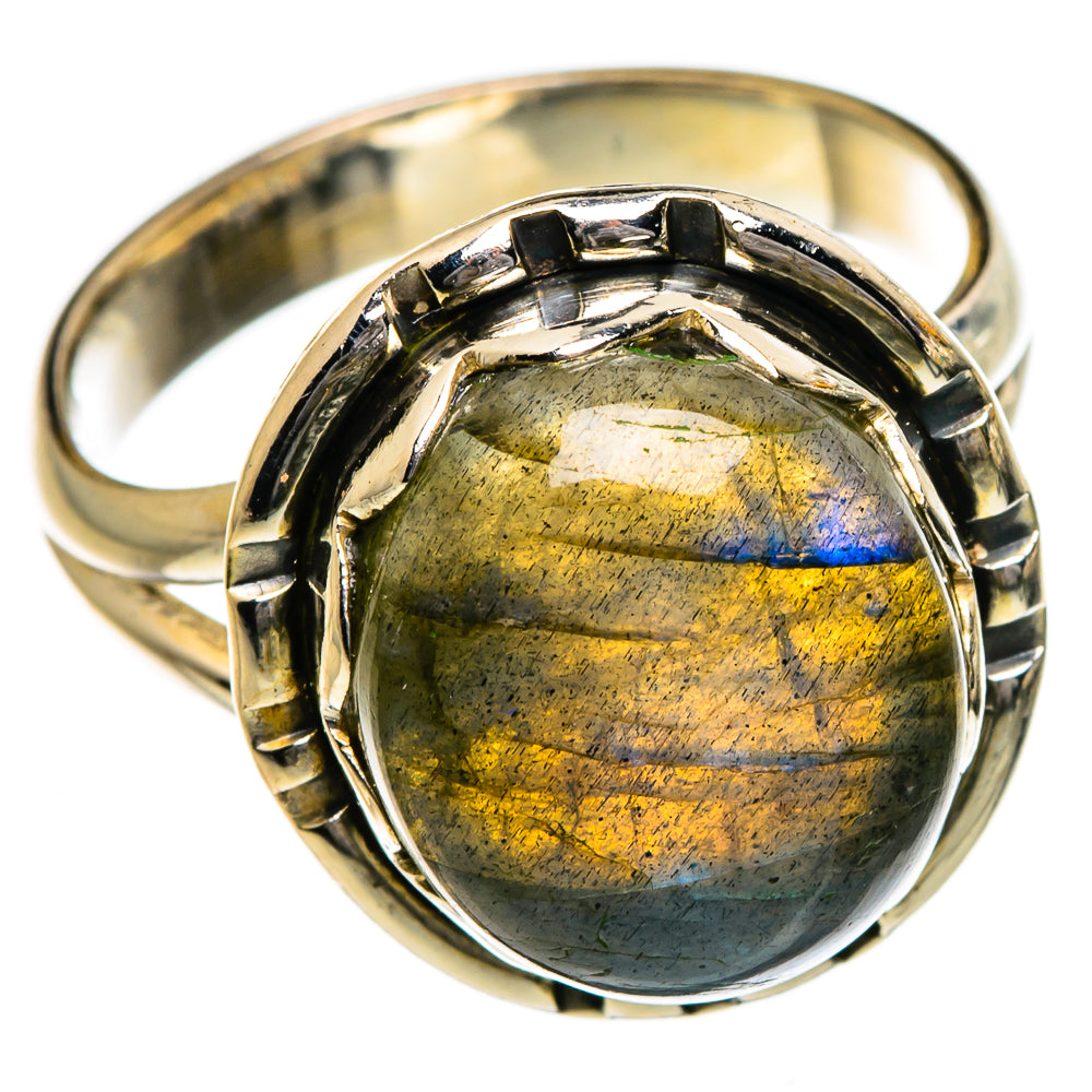 Labradorite Rings handcrafted by Anasilvercos - RING87151