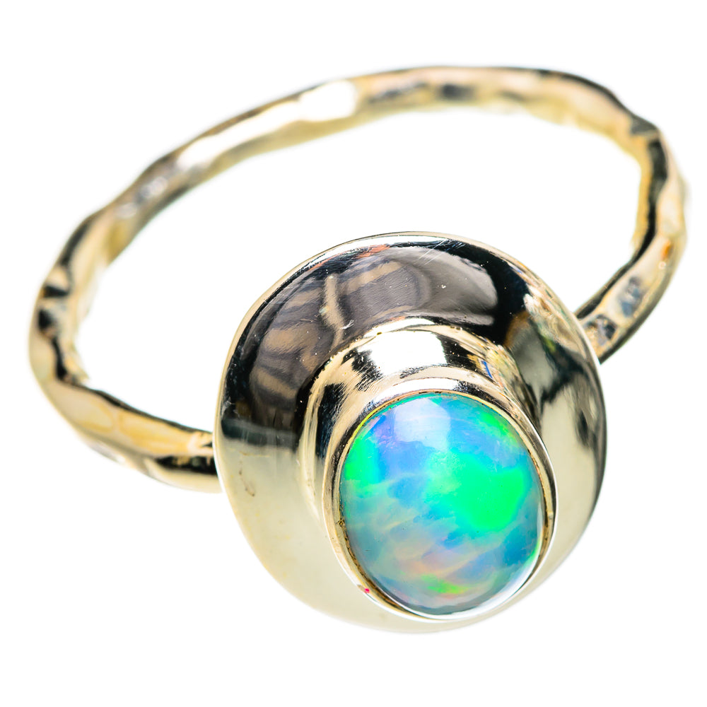 Ethiopian Opal Rings handcrafted by Anasilvercos - RING87162