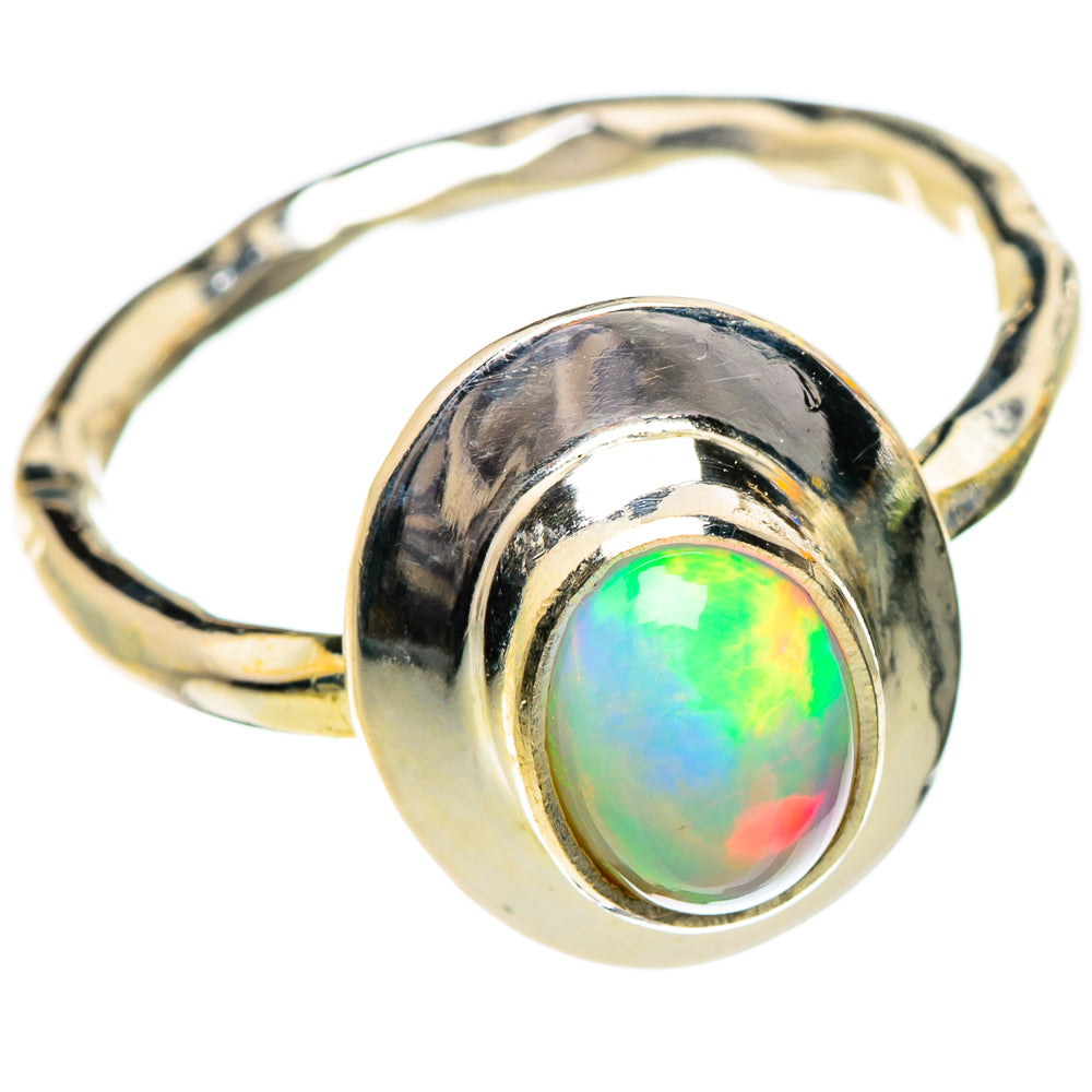 Ethiopian Opal Rings handcrafted by Anasilvercos - RING87168
