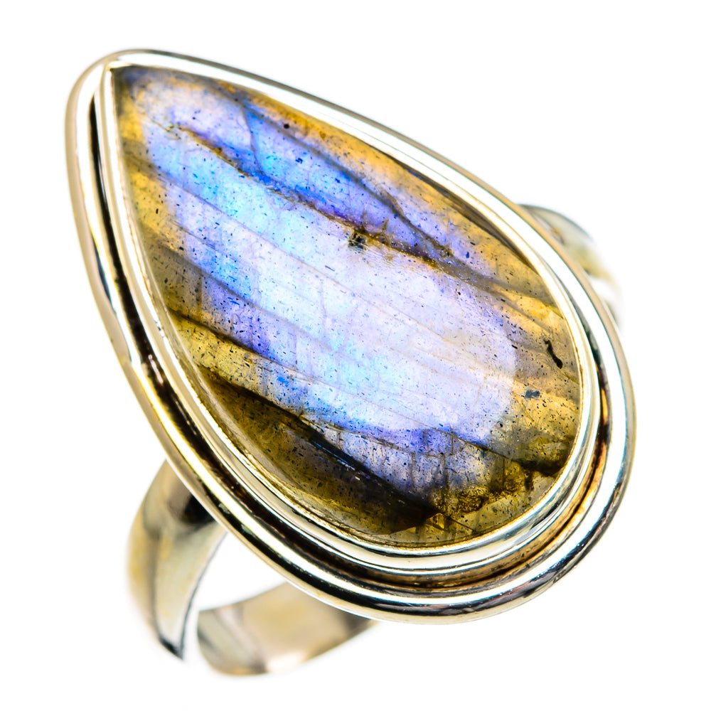 Labradorite Rings handcrafted by Anasilvercos - RING87174