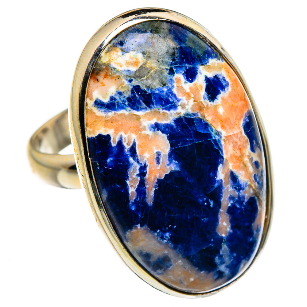 Sodalite Rings handcrafted by Anasilvercos - RING87177