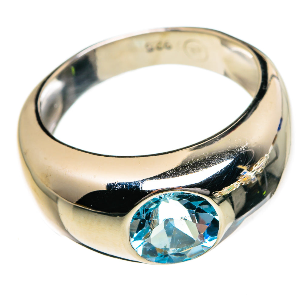 Blue Topaz Rings handcrafted by Anasilvercos - RING87178 - Photo 2