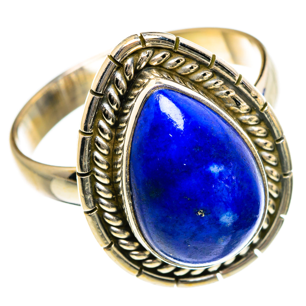Lapis Lazuli Rings handcrafted by Anasilvercos - RING87185