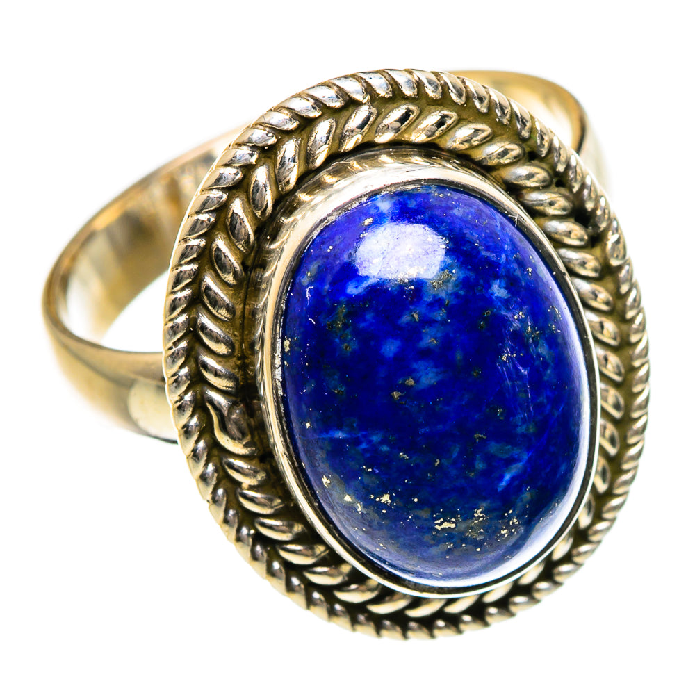 Lapis Lazuli Rings handcrafted by Anasilvercos - RING87192