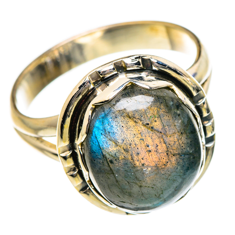 Labradorite Rings handcrafted by Anasilvercos - RING87203