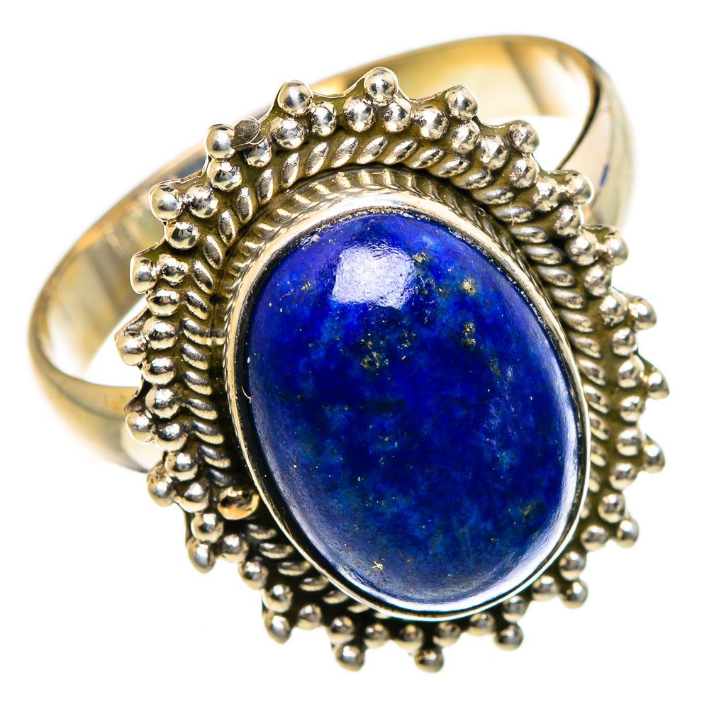 Lapis Lazuli Rings handcrafted by Anasilvercos - RING87208