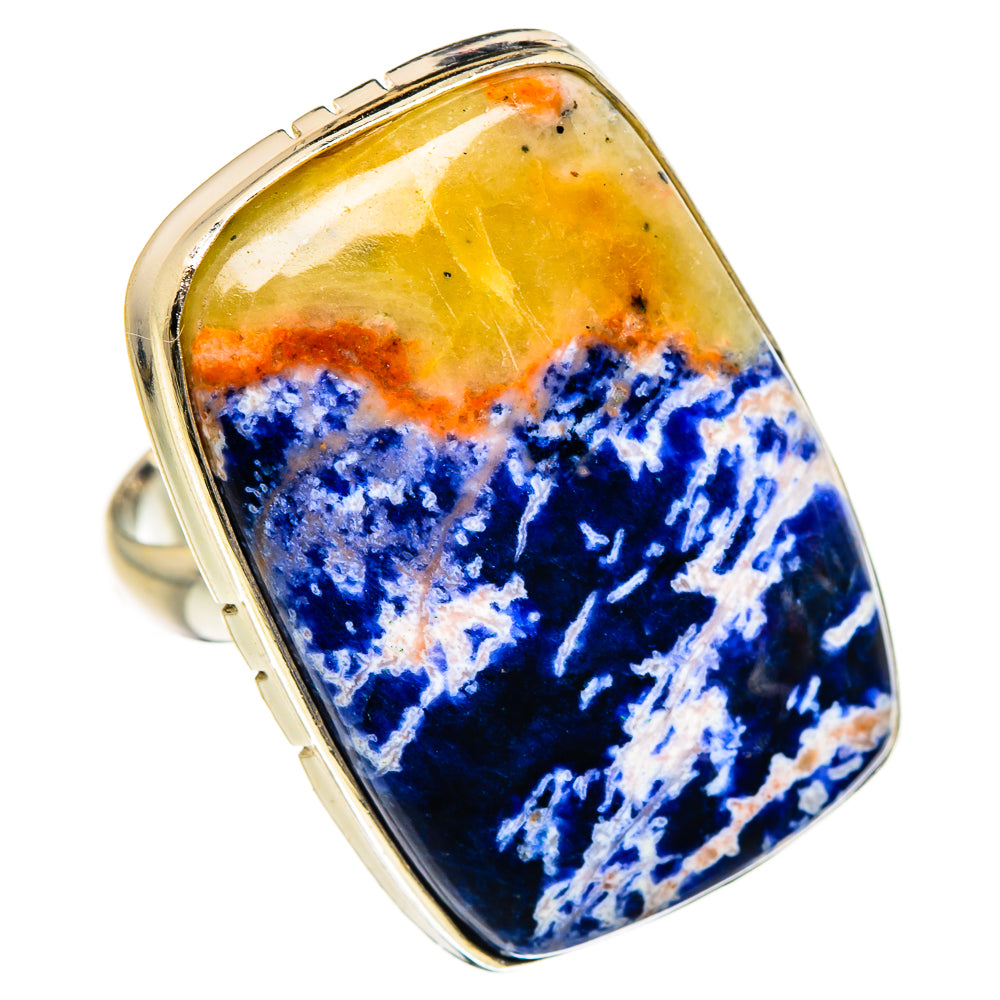 Sodalite Rings handcrafted by Anasilvercos - RING87222