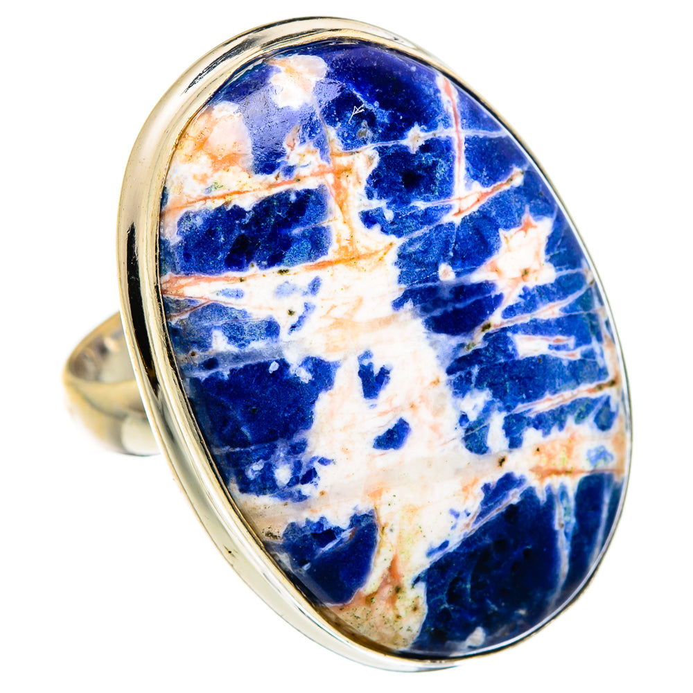 Sodalite Rings handcrafted by Anasilvercos - RING87226