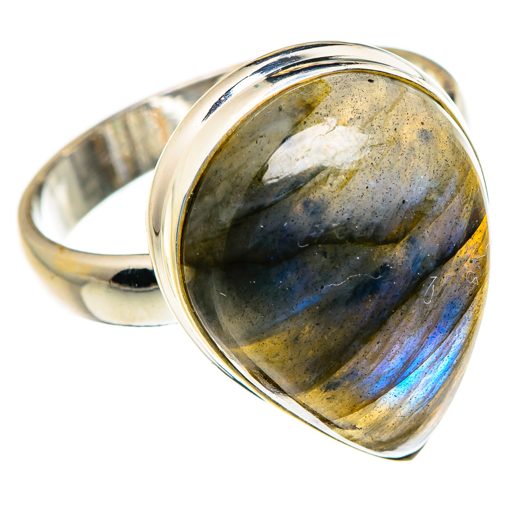Labradorite Rings handcrafted by Anasilvercos - RING87228